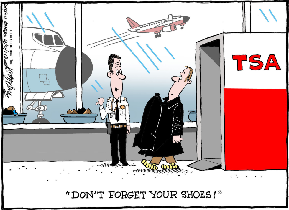  AIRPORT SECURITY -  by Bob Englehart