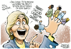 QUESTIONING HILLARY by John Cole