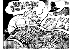 THINK TURKEY by Mike Lane