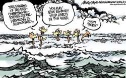 REFUTING GLOBAL WARMING by Mike Keefe