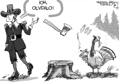 DIA DE ACCION DE GRACIAS by Pat Bagley