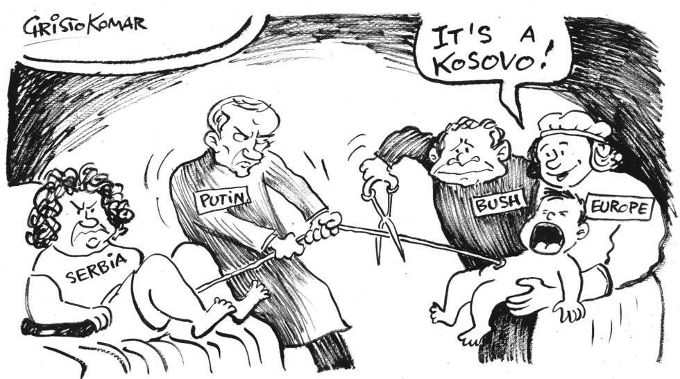  IT'S A KOSOVO! - B&W by Christo Komarnitski