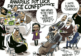 ANNAPOLIS PEACE CONFERENCE by Pat Bagley