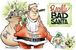 REALLY BAD SANTA by John Cole