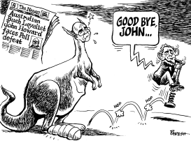 BUSH LOYALIST JOHN HOWARD LOSES by Paresh Nath