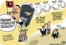 CHAVEZ HOT AIR by Pat Bagley