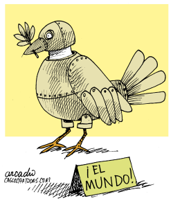 PALOMA DE PAZ REFORZADA COL by Arcadio Esquivel