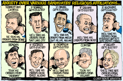 RELIGIOUS AFFILIATIONS by Wolverton