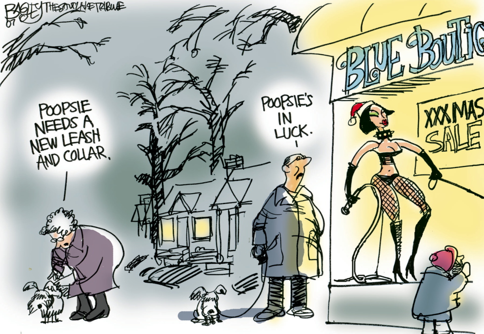  LOCAL EROTICA STORE by Pat Bagley