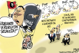 AIRE CALIENTE DE CHAVEZ  by Pat Bagley