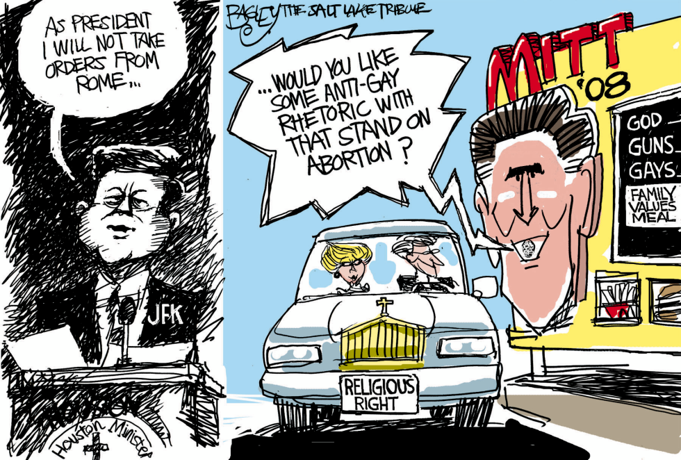  MITT MORMONS by Pat Bagley