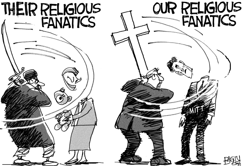  ROMNEY AND RELIGION by Pat Bagley