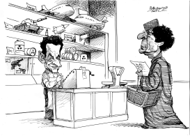 IN SHOP BY SARKOZY by Petar Pismestrovic