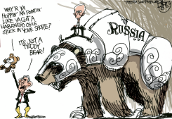 RUSSIAN BEAR by Pat Bagley