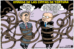 ENREDO DE LAS CINTAS DE TORTURA  by Wolverton