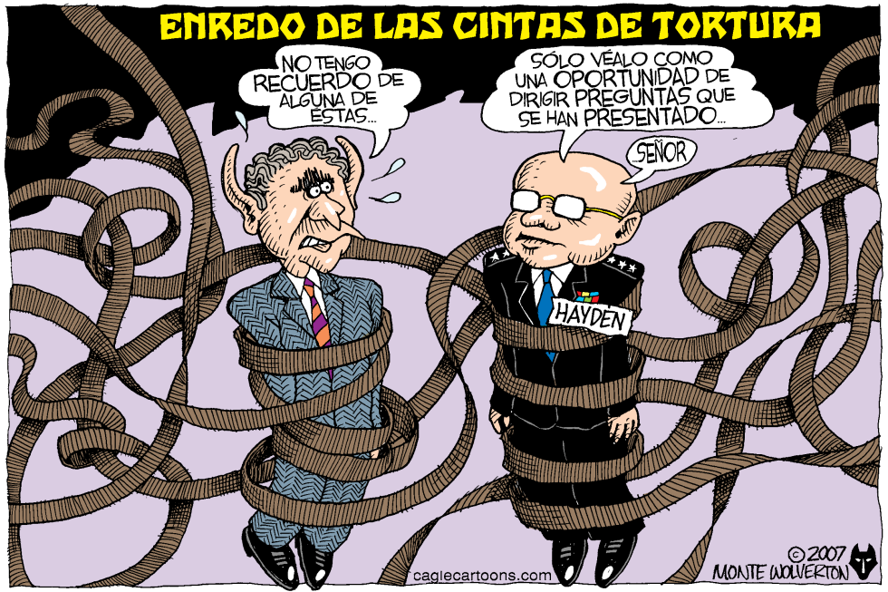  ENREDO DE LAS CINTAS DE TORTURA  by Wolverton