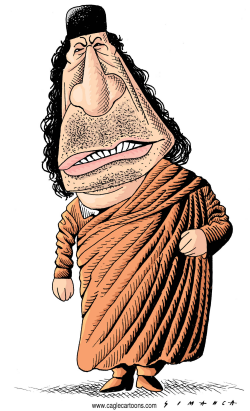 GADDAFI  by Osmani Simanca