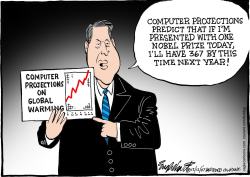 AL GORE by Bob Englehart