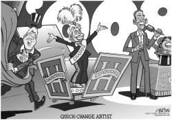 QUICK-CHANGE HILLARY by RJ Matson