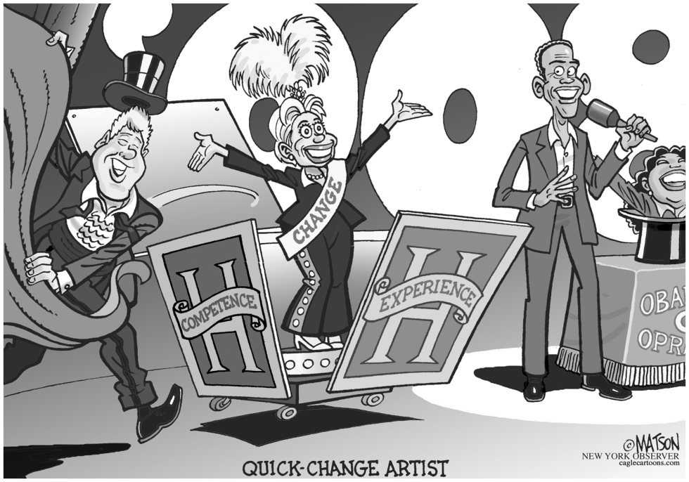  QUICK-CHANGE HILLARY by RJ Matson