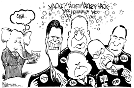 GOP YACKETY YACK by Mike Lane