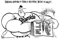 BASEBALL ON STEROIDS by Mike Lane