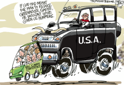 BUSH HUMMER  by Pat Bagley