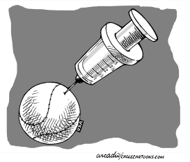 DOPING BASEBALL by Arcadio Esquivel