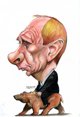 VLADIMIR PUTIN COL by Petar Pismestrovic