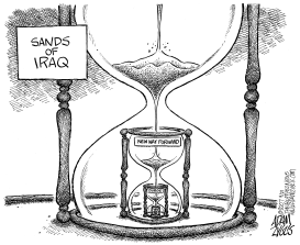 SANDS OF IRAQ by Adam Zyglis