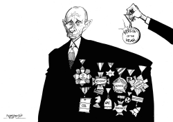 AWARD FOR PUTIN by Petar Pismestrovic