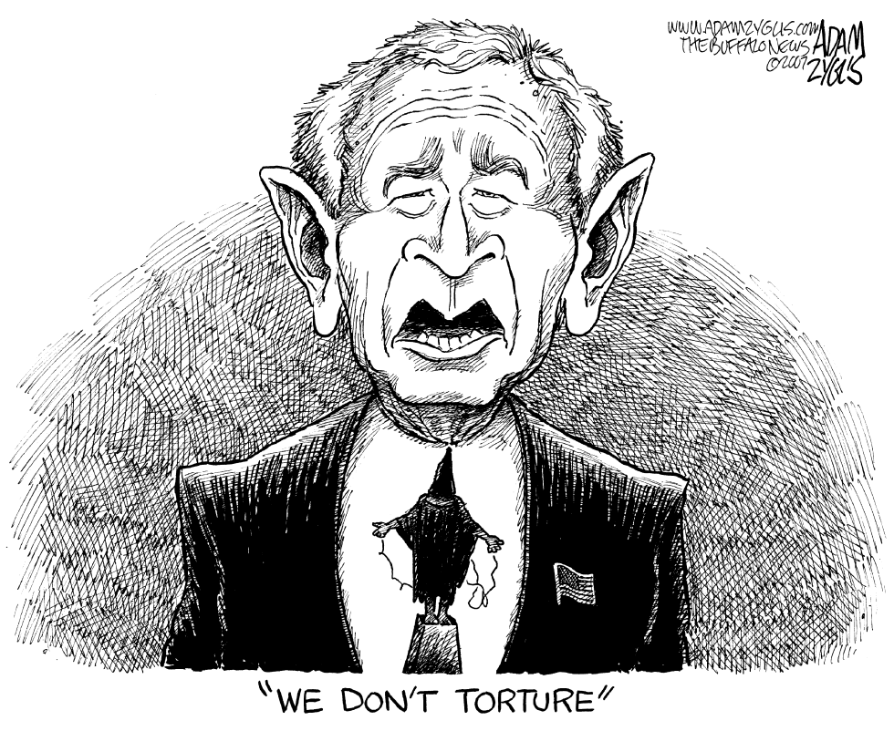  TORTURE by Adam Zyglis