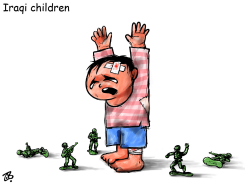 IRAQI CHILDREN by Emad Hajjaj