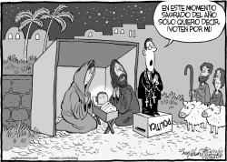 ESTO PASO EL DOMINGO ANTES DE NAVIDAD by Bob Englehart