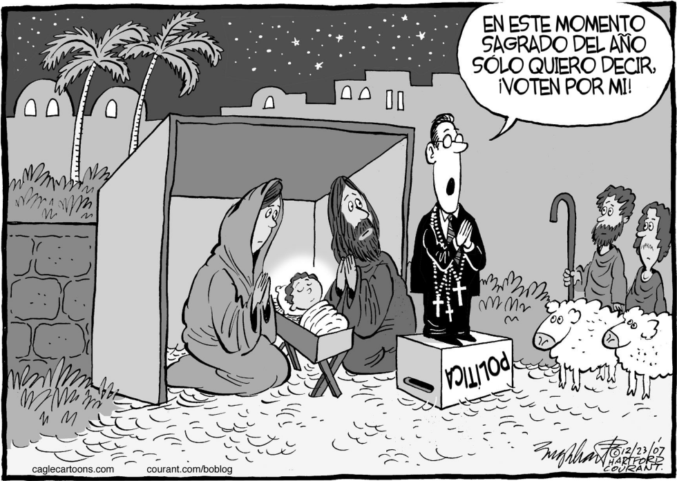  ESTO PASO EL DOMINGO ANTES DE NAVIDAD by Bob Englehart