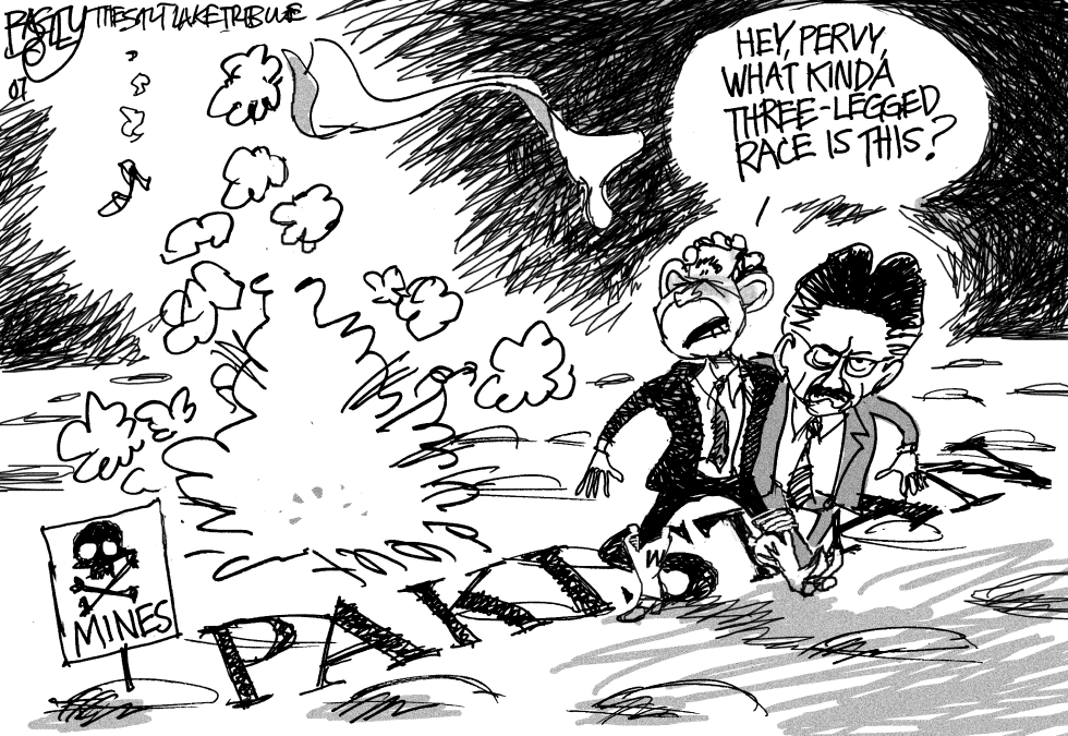  BHUTTO ASSASSINATION by Pat Bagley