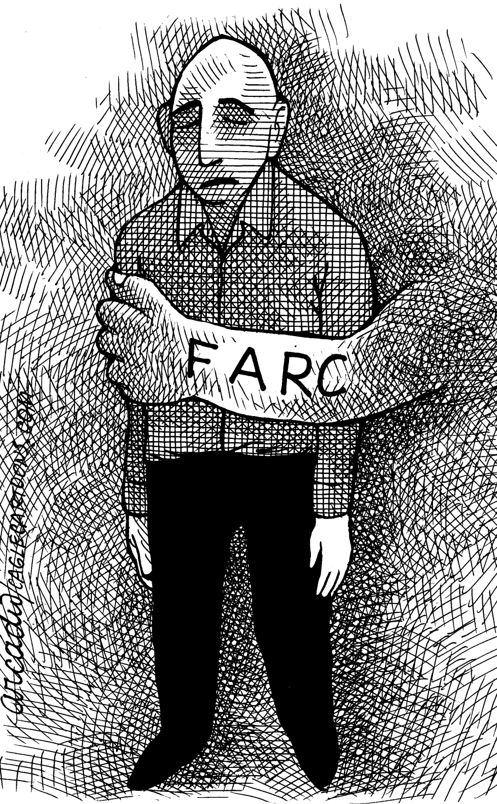  LAS FARC Y LOS DERECHOS HUMANOS by Arcadio Esquivel