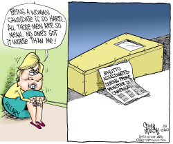 POOR HILLARY AND BHUTTO by Gary McCoy