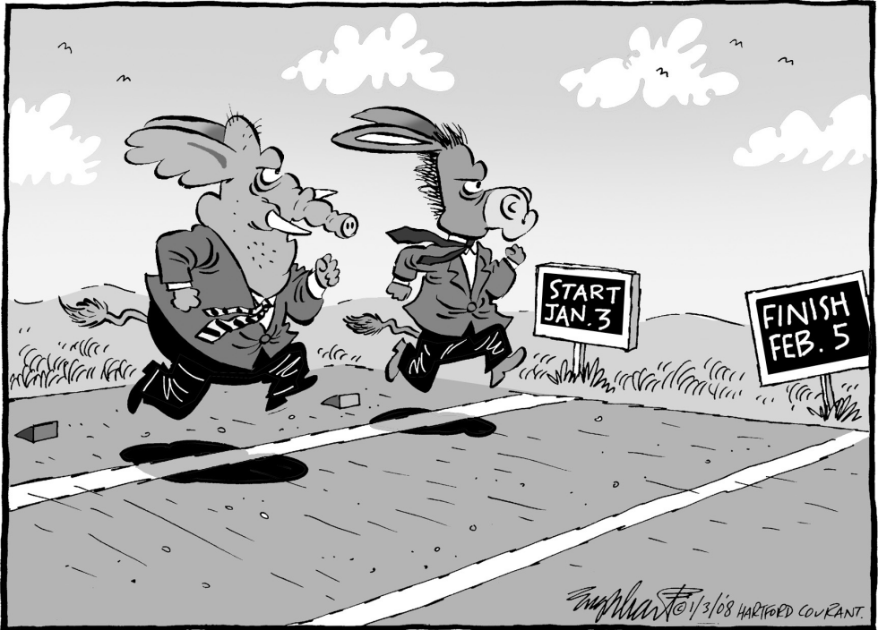  PRIMARY SEASON by Bob Englehart