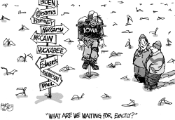 IOWA CAUCUS by Pat Bagley