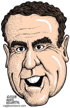 MIKE HUCKABEE by Wolverton