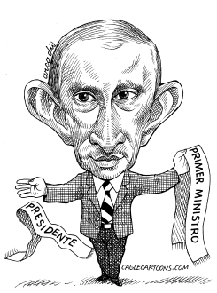 VLADIMIR PUTIN by Arcadio Esquivel