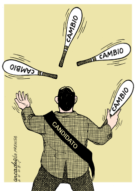 LOS CAMBIOS Y LOS CANDIDATOS COL by Arcadio Esquivel