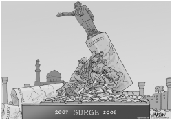 MONUMENT TO THE SURGE by RJ Matson