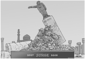 MONUMENT TO THE SURGE by RJ Matson