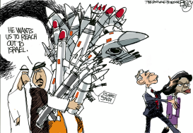 SAUDI MISSILE GAP by Pat Bagley