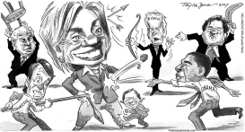 HILLARY CLINTON ET AL by Taylor Jones