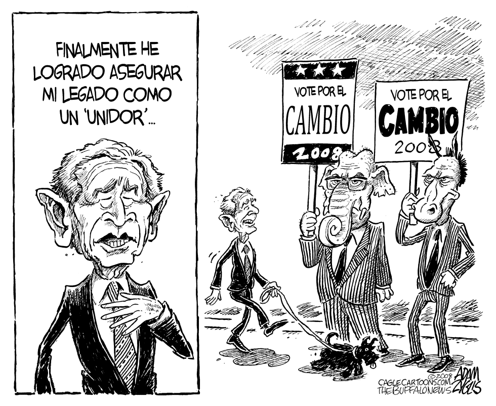  EL LEGADO DE BUSH by Adam Zyglis