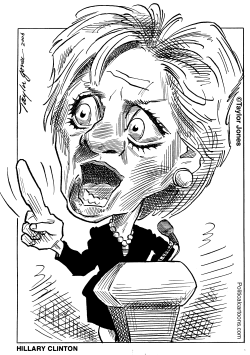 HILLARY CLINTON SCOLDS by Taylor Jones