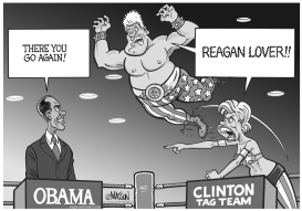 CLINTON TAG TEAM by RJ Matson